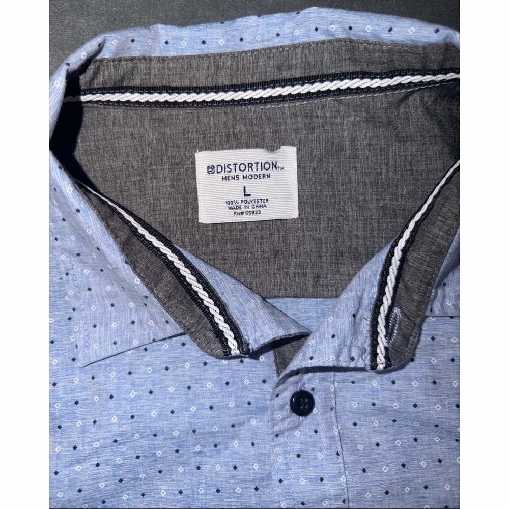 Patterned Button Down Shirt - image 2